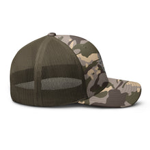 Load image into Gallery viewer, Camouflage trucker hat
